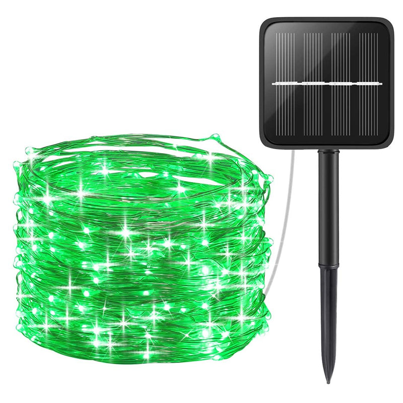 SolarTwinkle Mini Lichterketten | Solarbetriebene LED-Lichter | Outdoor-Deko für Garten & Balkon
