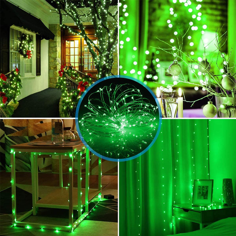 SolarTwinkle Mini Lichterketten | Solarbetriebene LED-Lichter | Outdoor-Deko für Garten & Balkon