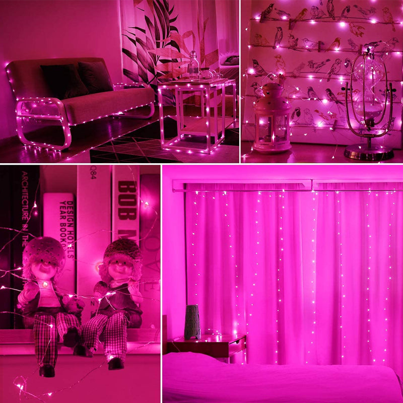 SolarTwinkle Mini Lichterketten | Solarbetriebene LED-Lichter | Outdoor-Deko für Garten & Balkon