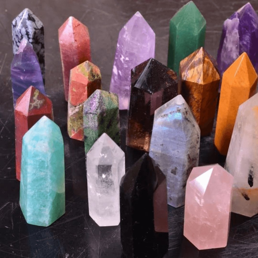 CrystalPeak | Natürliche Kristall-Türme | Heilsteine | Energiearbeit & Dekoration
