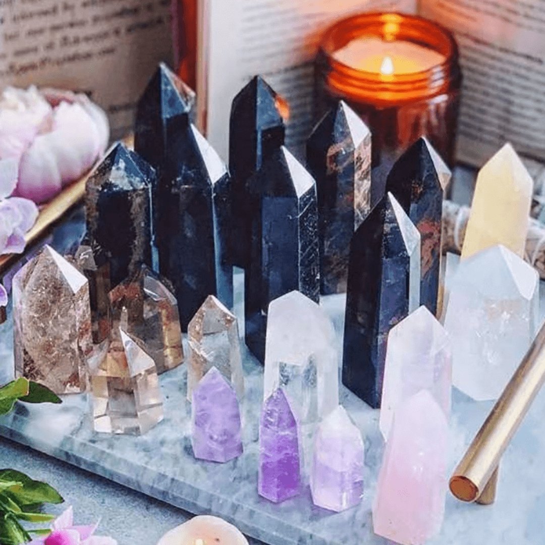 CrystalPeak | Natürliche Kristall-Türme | Heilsteine | Energiearbeit & Dekoration