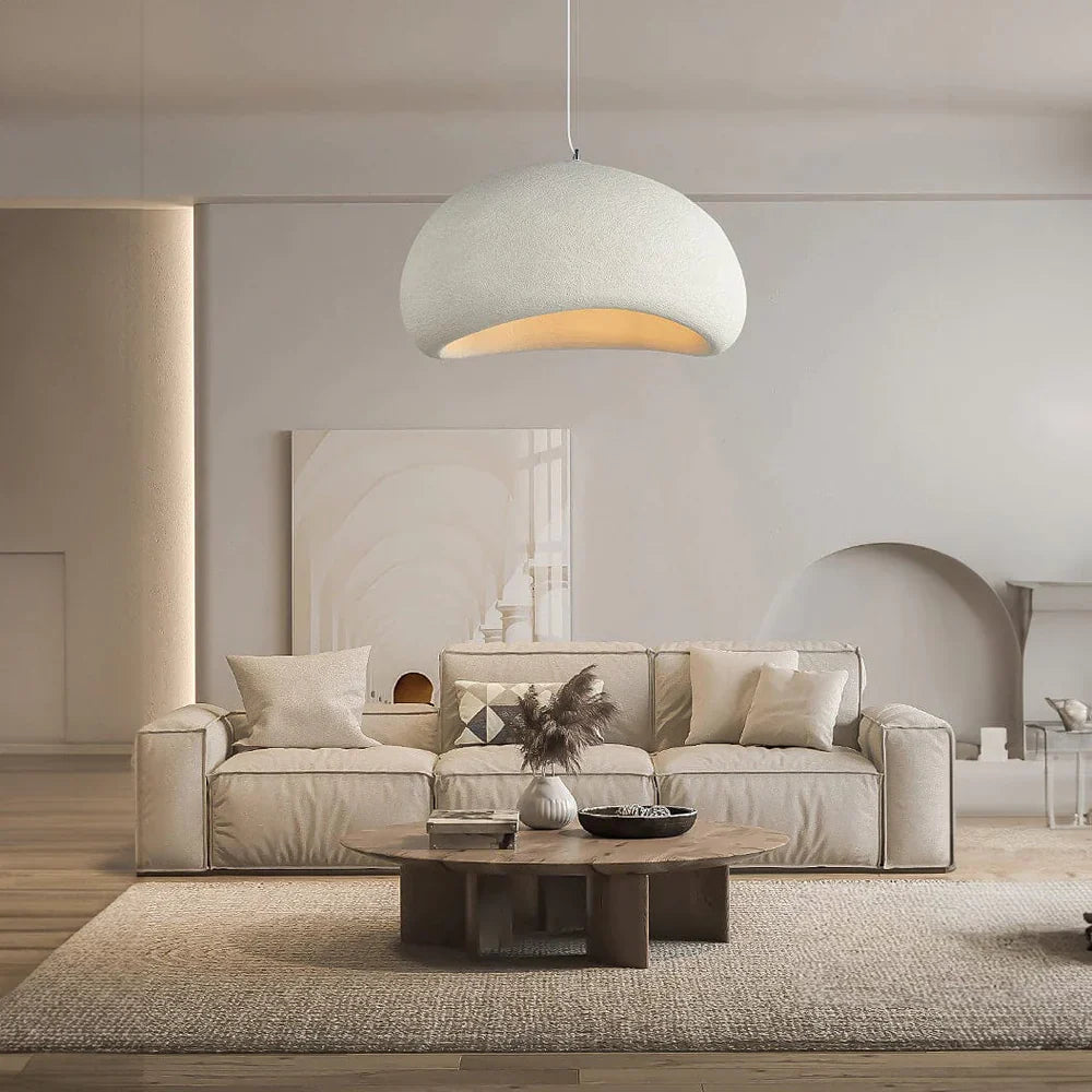 ZenGlow Wabi Sabi Pendelleuchte | Minimalistisches Design | Elegante Hängeleuchte für Wohnzimmer & Esszimmer