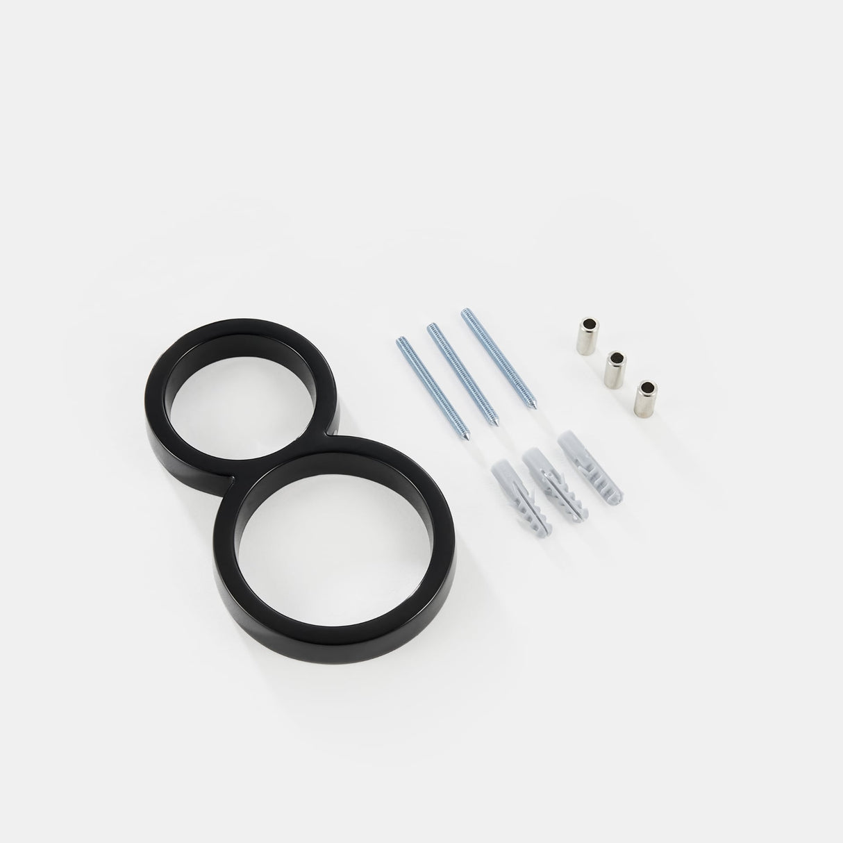 LumiMark Schwarze Hausnummer | Wetterfest | Modernes Design | Outdoor Dekoration | Einfache Montage