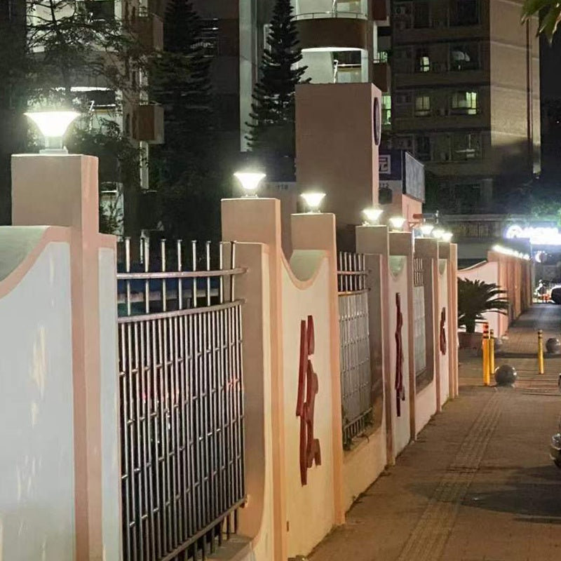 SolisGlow Solar-Säulenleuchte | Außenleuchte | Wetterfest | Solarbetrieb | Gartenbeleuchtung | Moderne Deko