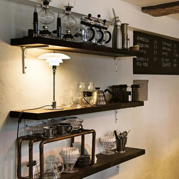 OrbitDisc Metall Tischlampe | Multilayer Design | LED Beleuchtung für Stilvolle Innenräume