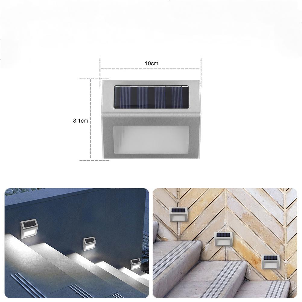 LunaStep Solar LED Treppenlichter | Wetterfest | Solarbetrieben | Für Garten, Terrasse & Gehwege
