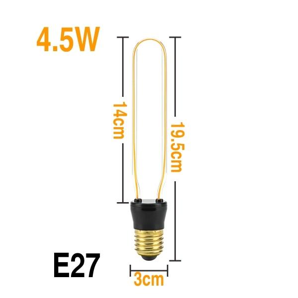 VintaraLux Klassische Vintage LED Glühbirne | Energiesparend & Dekorativ | Perfekt für Pendelleuchten & Kronleuchter
