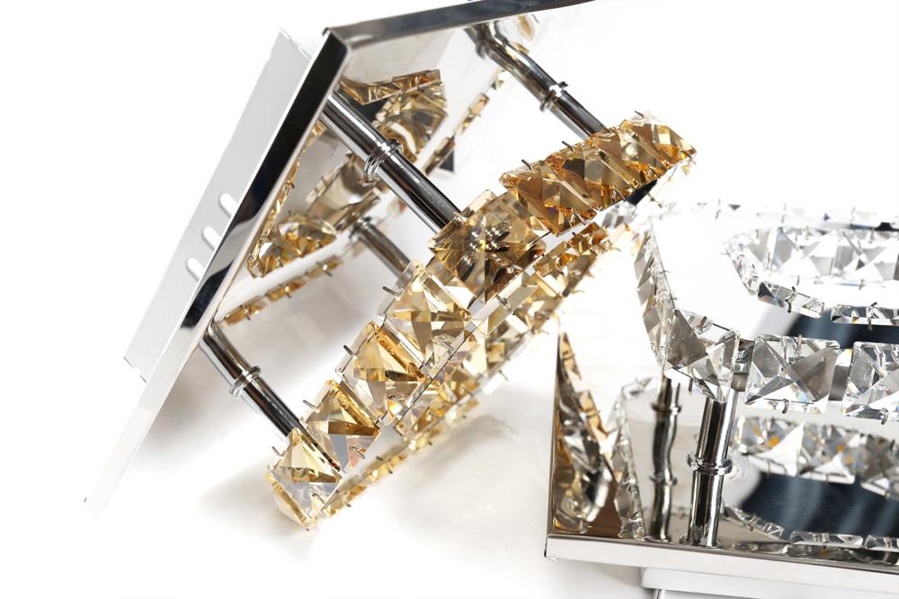 Crystalora - Luxuriöse Kristall Deckenlampe | LED Beleuchtung | Modernes Design & Eleganz