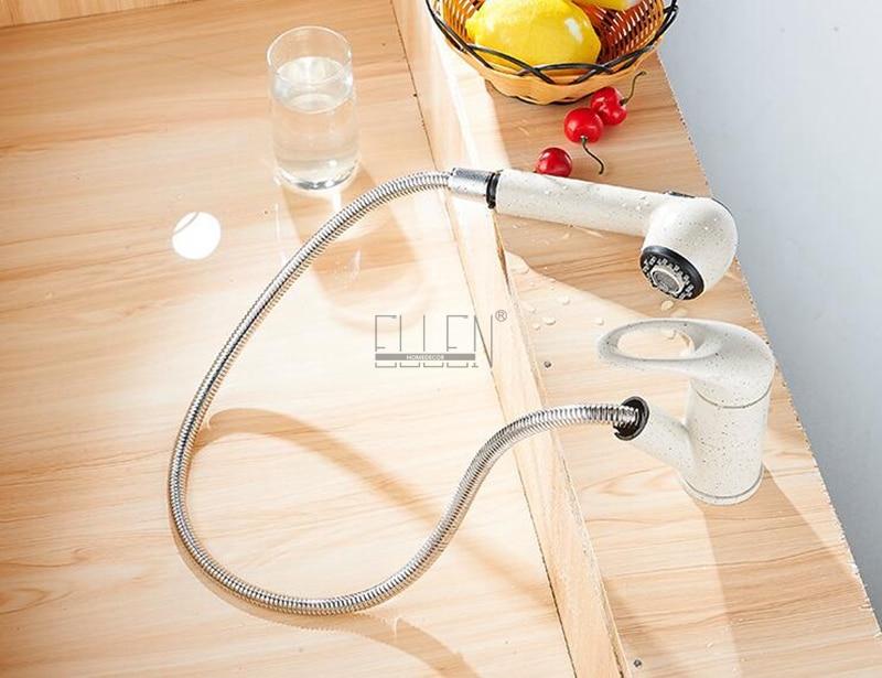 AquaGlide Kupfer Küchenarmatur mit ausziehbarer Brause | Deckmontage | Modernes Design | Flexibel & Langlebig