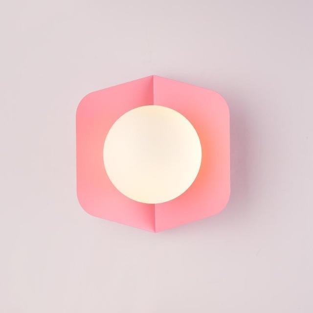 Glowcandy - Moderne Nordic Wandlampe | Elegantes Design | Dimmbar | Farbliche Akzente