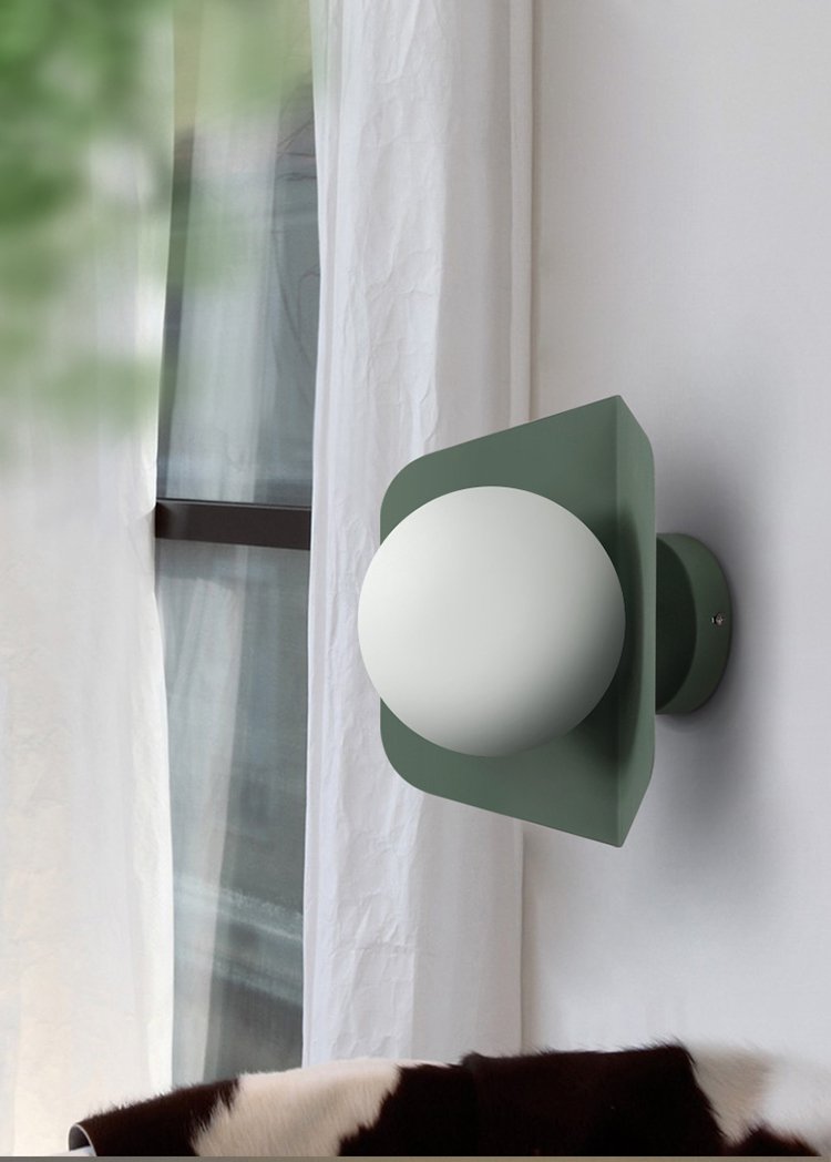 Glowcandy - Moderne Nordic Wandlampe | Elegantes Design | Dimmbar | Farbliche Akzente