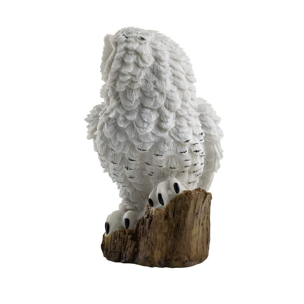 OwlBright LED Gartenleuchte | Eulen-Design | Solarbetrieben | Dekoratives Licht für Außenbereiche