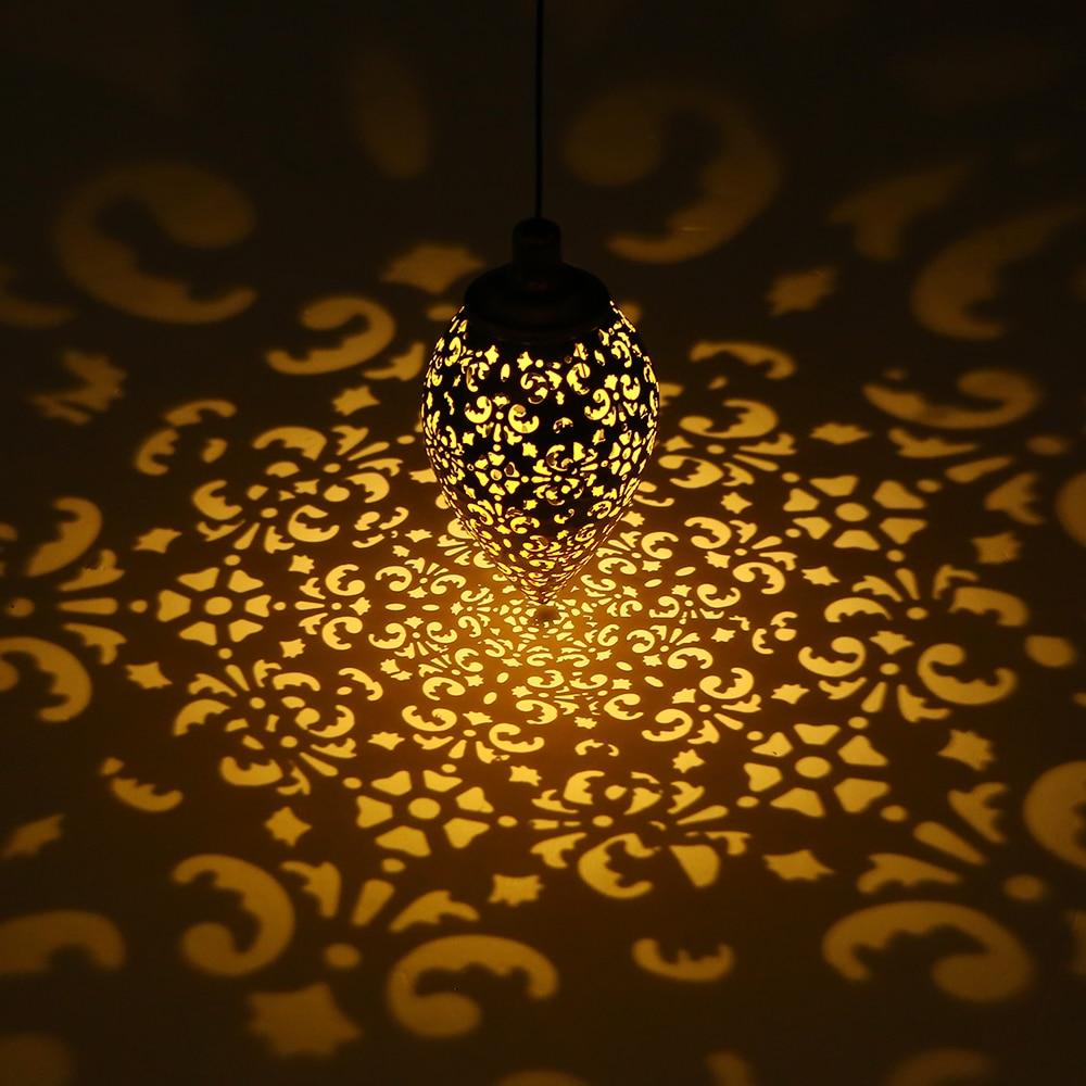 LunaCast Outdoor Laterne | Schattenwurf-Design | Hängend & mit Erdspieß