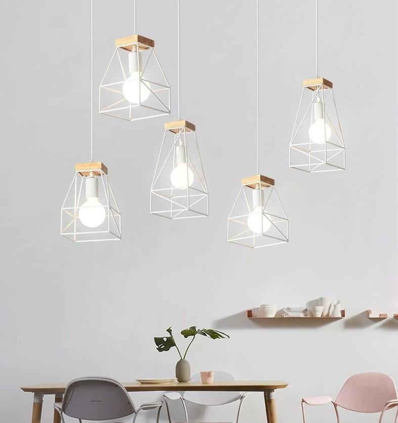 CavoLume Vintage Hängeleuchte | Käfigdesign | Retro-Stil | Perfekte Beleuchtung für Zuhause