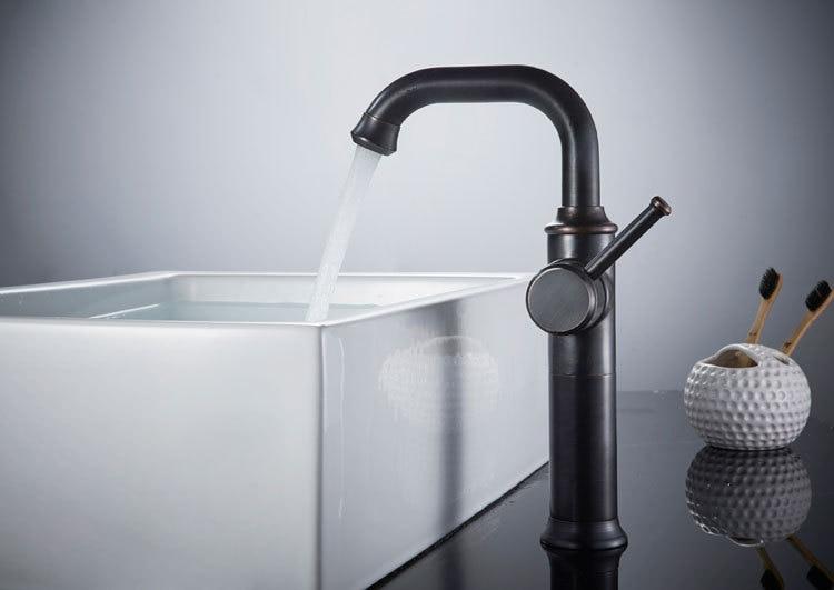 Brassique Vintage Badezimmerarmatur | Stilvolle Messing-Wasserhahn | Hochwertige Verarbeitung | Eleganz für Ihr Bad