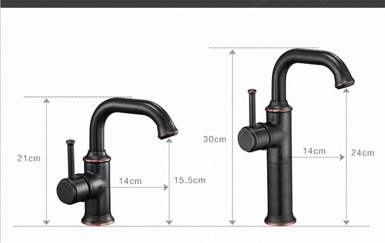 Brassique Vintage Badezimmerarmatur | Stilvolle Messing-Wasserhahn | Hochwertige Verarbeitung | Eleganz für Ihr Bad