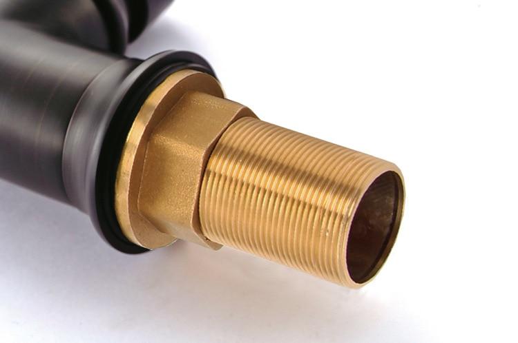 Brassique Vintage Badezimmerarmatur | Stilvolle Messing-Wasserhahn | Hochwertige Verarbeitung | Eleganz für Ihr Bad