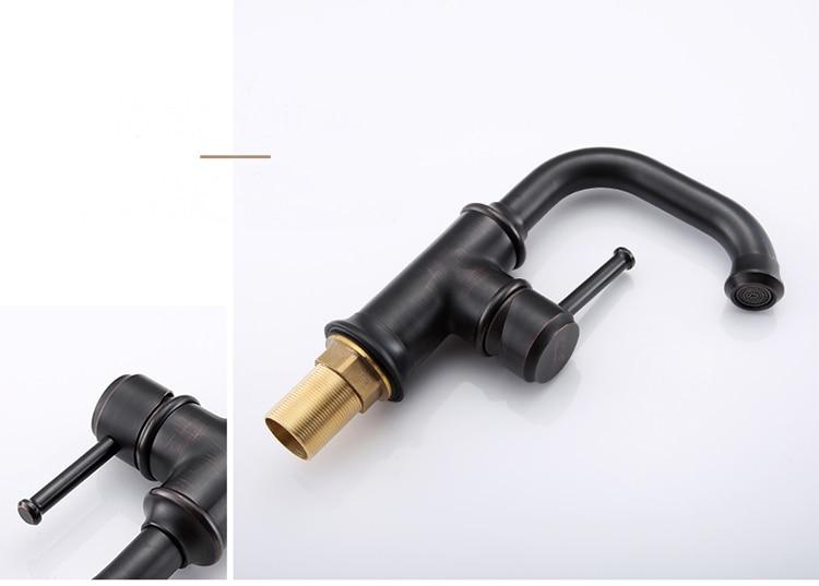 Brassique Vintage Badezimmerarmatur | Stilvolle Messing-Wasserhahn | Hochwertige Verarbeitung | Eleganz für Ihr Bad