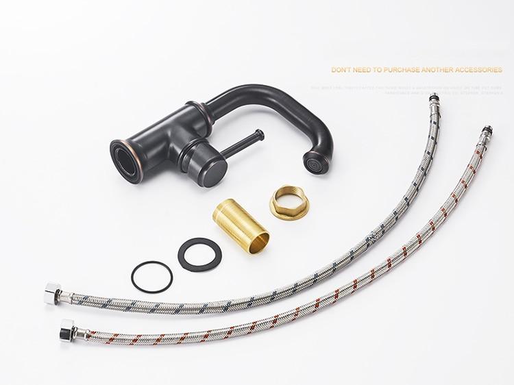 Brassique Vintage Badezimmerarmatur | Stilvolle Messing-Wasserhahn | Hochwertige Verarbeitung | Eleganz für Ihr Bad