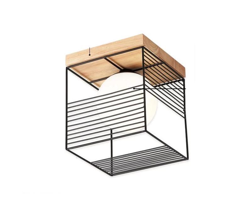 Voltaro Vintage Deckenleuchte | Industrielles Käfigdesign | Warmweiß & Kaltweiß | Elegante Beleuchtung für Zuhause