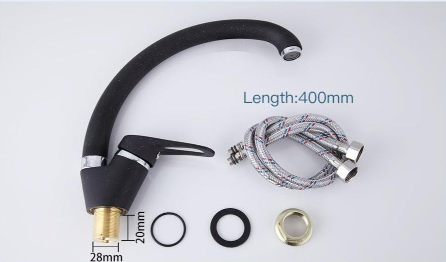 FlowNique Moderne Küchenarmatur | Zeitloses Design | Hochwertige Materialien | Flexibilität für Ihre Küche