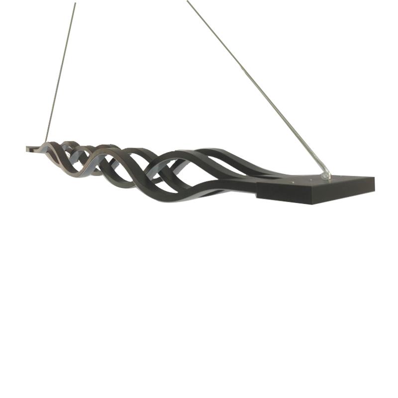 WaveLuxe LED Kronleuchter | Modernes Wellen-Design | Dimmbares Licht | Elegante Beleuchtung für Wohnzimmer & Esszimmer