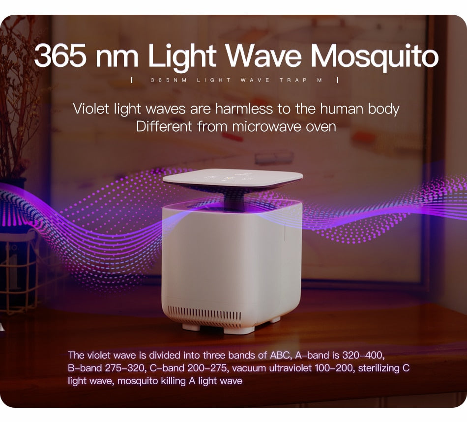 InstaTrap LED Mückenvernichter-Fallenlampe | Effektiv gegen Insekten | Leise & Sicher