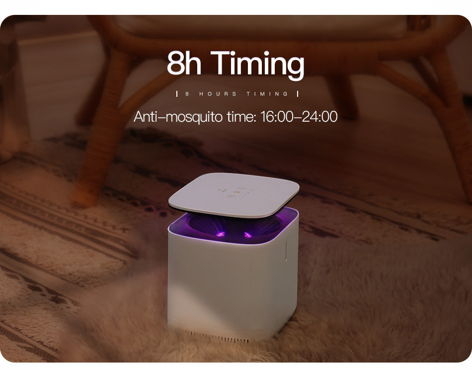 InstaTrap LED Mückenvernichter-Fallenlampe | Effektiv gegen Insekten | Leise & Sicher