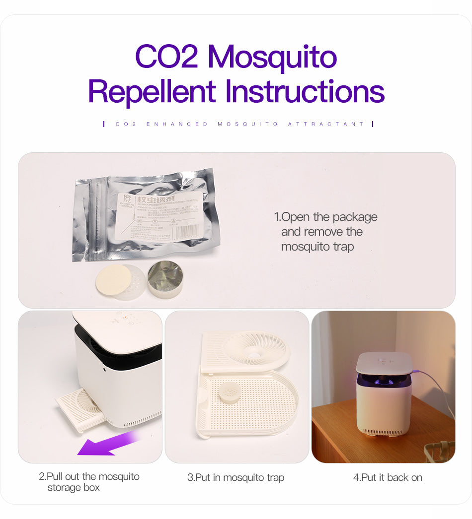 InstaTrap LED Mückenvernichter-Fallenlampe | Effektiv gegen Insekten | Leise & Sicher