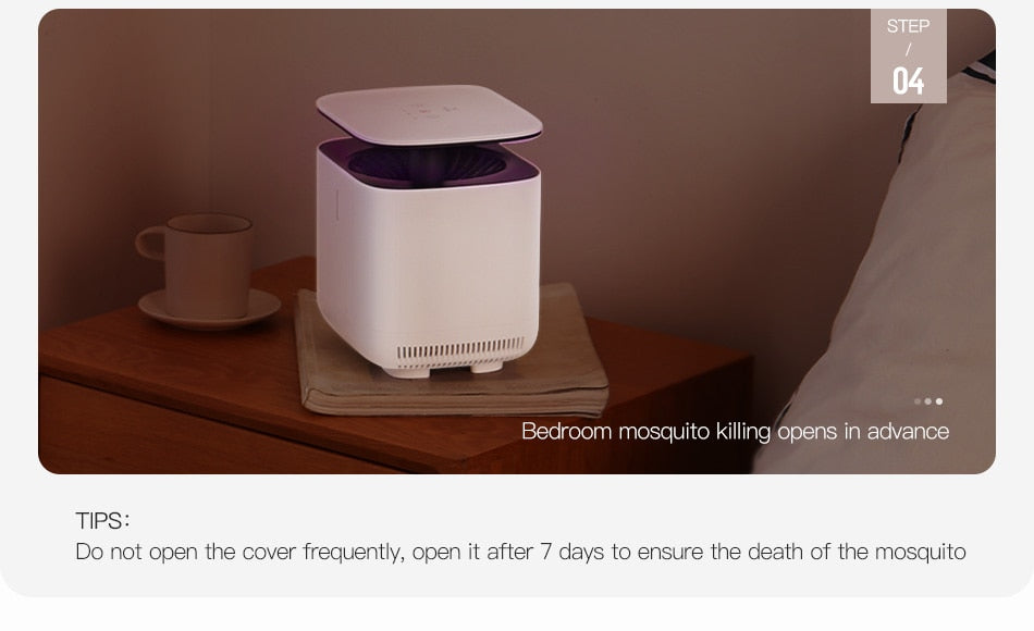 InstaTrap LED Mückenvernichter-Fallenlampe | Effektiv gegen Insekten | Leise & Sicher