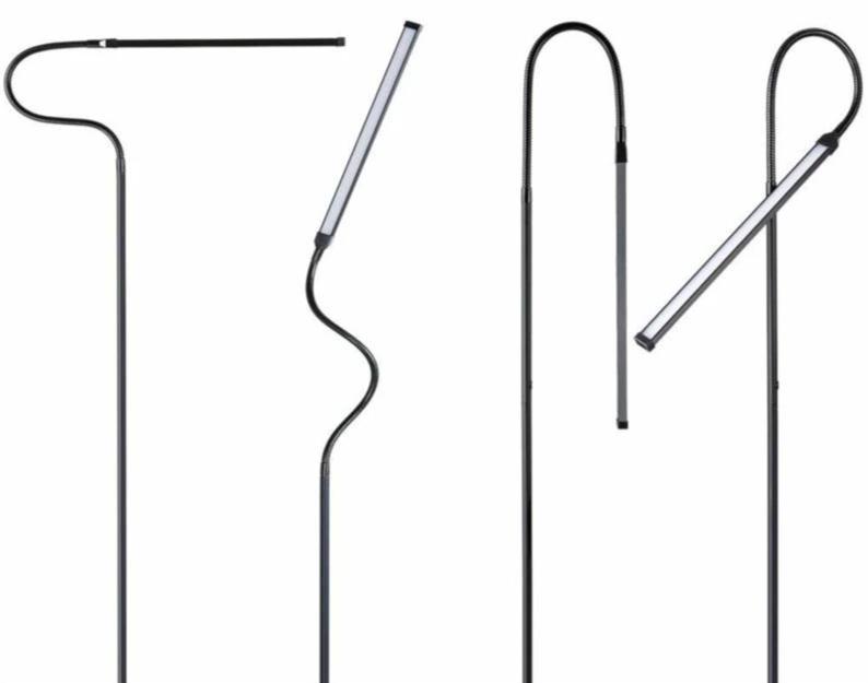 LineaLuxe - Minimalistische Stehlampe | Moderne LED Beleuchtung | Stilvolle Innenraum-Deko