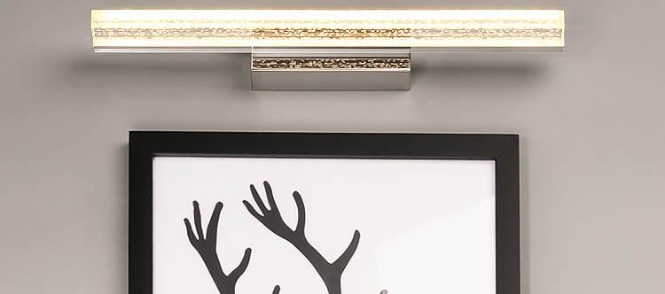 AcryliaGlow - Moderne Nordic LED Wandlampe | Acryl Vanity Leuchte | Elegantes & Funktionales Design