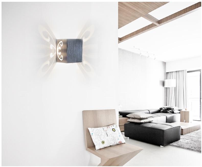 LumiWings Wandleuchte im Schmetterlingsflügel-Design | Modern & Elegant | LED Beleuchtung