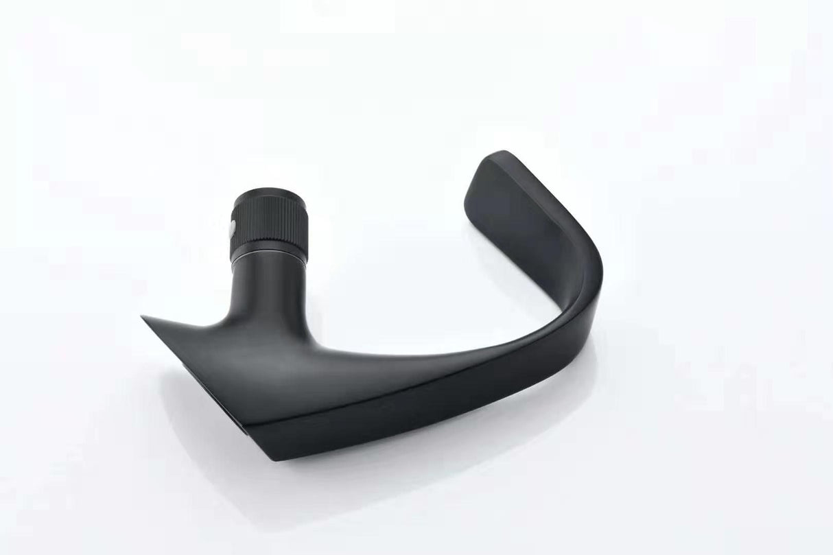 CascadeLux Moderne Badezimmerarmatur | Chrom Wasserfall-Wasserhahn | Solides Messing | Elegantes Design