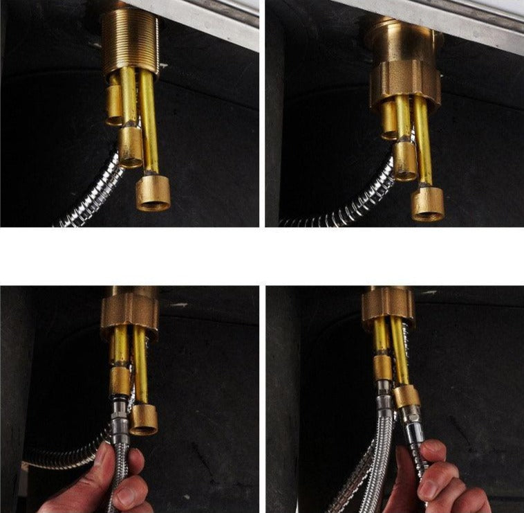 FlowMax Arc - Ausziehbarer Küchenarmatur | Hochwertiger Wasserhahn | Ergonomisches Design | Perfekt für Ihre Küche