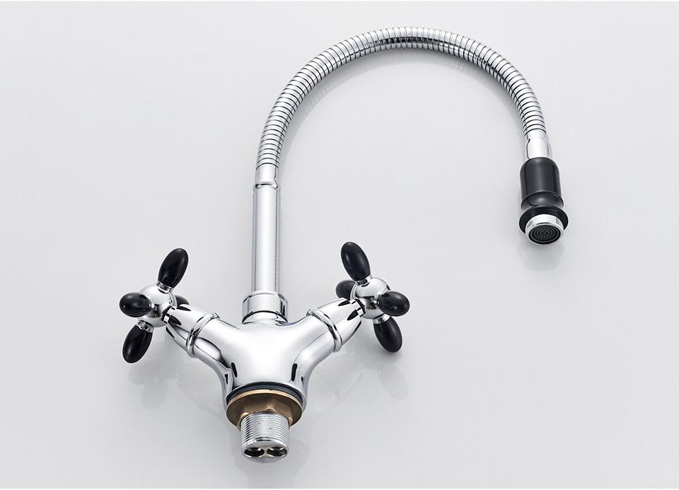 AquaViva Moderner Küchenarmatur mit Farbakzenten | Hochwertig & Flexibel | Perfekt für moderne Küchen