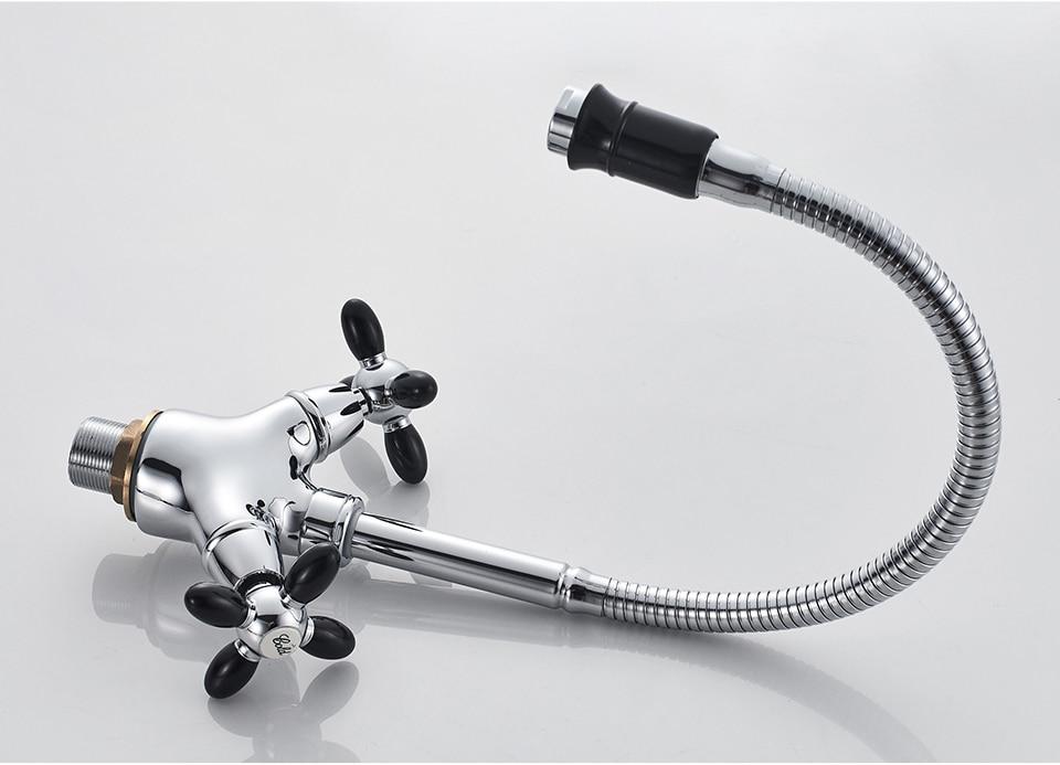 AquaViva Moderner Küchenarmatur mit Farbakzenten | Hochwertig & Flexibel | Perfekt für moderne Küchen