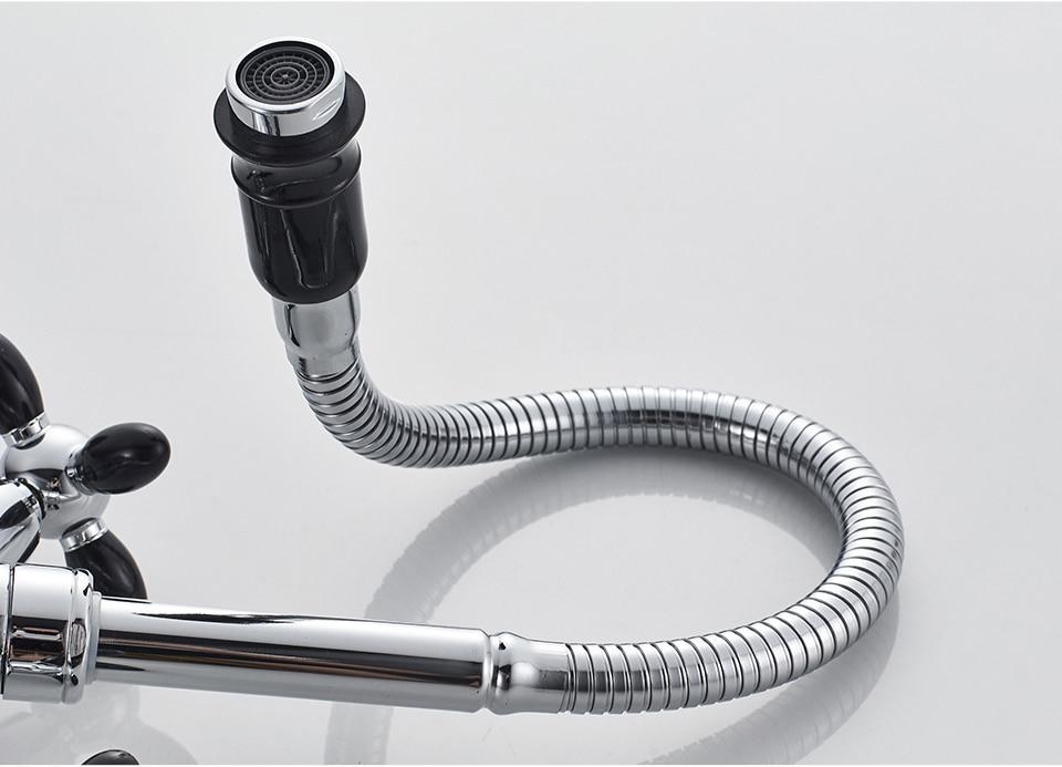 AquaViva Moderner Küchenarmatur mit Farbakzenten | Hochwertig & Flexibel | Perfekt für moderne Küchen