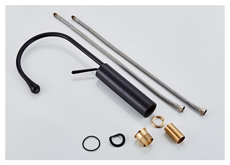 GoldenCrest Luxe - Messing Kran Wasserhahn | Luxuriöse Badarmatur | Zeitloses Design | Perfekte Ergänzung für Ihr Badezimmer