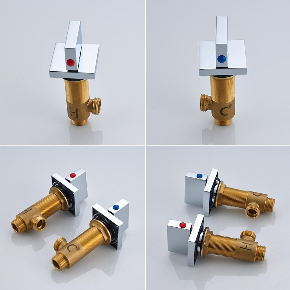 AquaCascade Wandarmatur mit Wasserfall-Auslauf | Modernes Design | Stilvolle Badezimmerarmatur