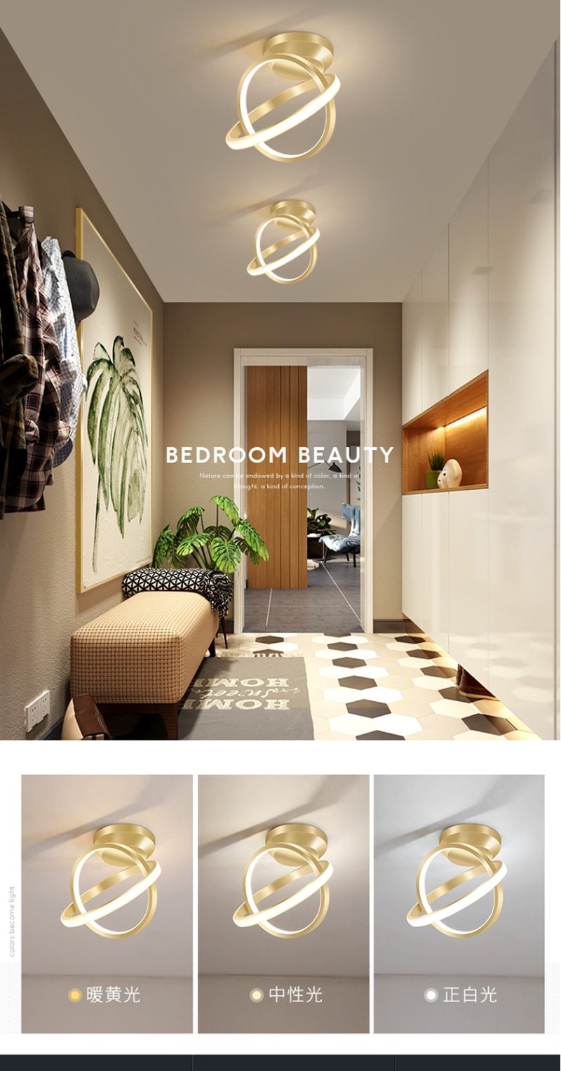 Discalux Multi-Disc Deckenleuchte | Modernes Design | Warmweiß & Kaltweiß | Perfekt für Wohnzimmer & Esszimmer