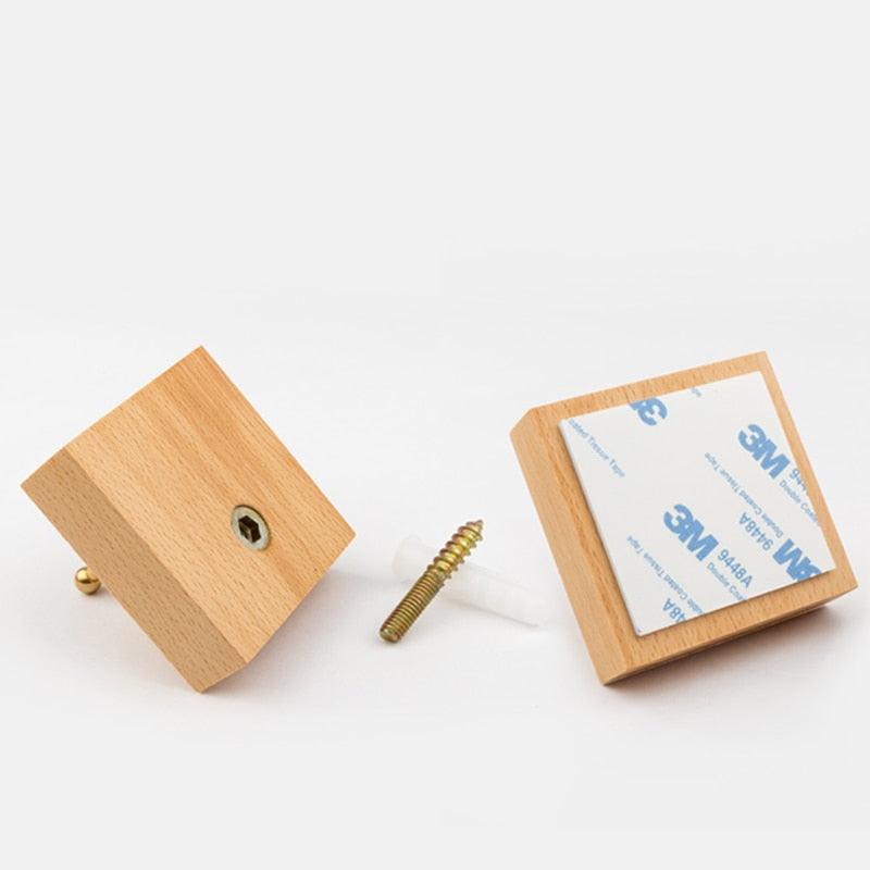 Hookaro Messing Wandhaken | Modernes Design | Elegante Aufbewahrung für Flur, Bad & Küche