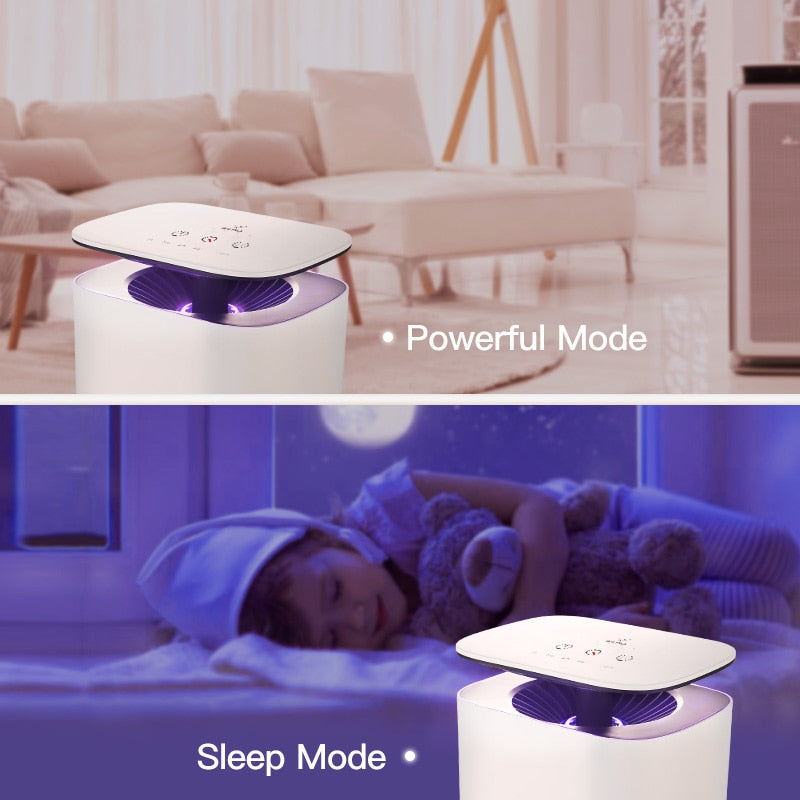 InstaTrap LED Mückenvernichter-Fallenlampe | Effektiv gegen Insekten | Leise & Sicher