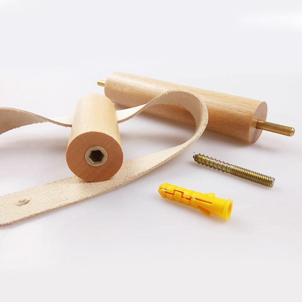 OakStrap Hochwertiger Toilettenpapierhalter | Eiche & Kunstleder | Minimalistisches Badezimmer-Design