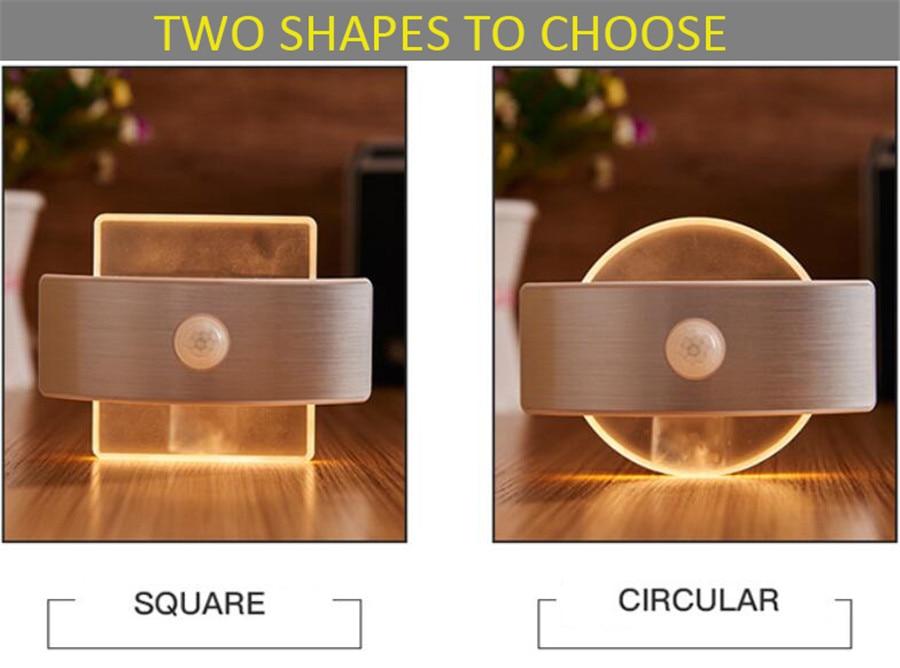 LumaSense Bewegungsmelder Wandlampe | LED Beleuchtung | Wiederaufladbar & Batteriebetrieben | Modernes Design