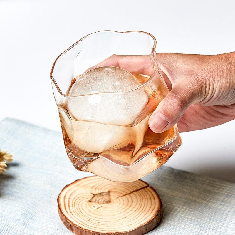 Verlux Struktur Whiskyglas Set | 2er-Set | Edles Design | Für Whiskey, Cocktails & besondere Momente