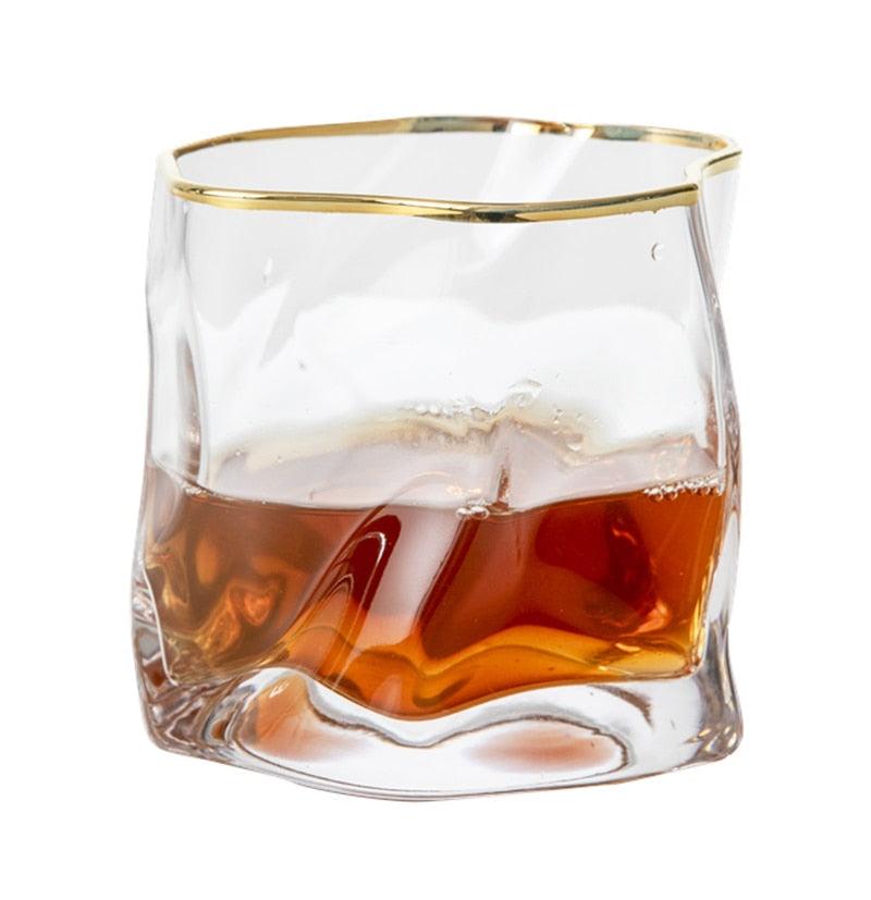 Verlux Struktur Whiskyglas Set | 2er-Set | Edles Design | Für Whiskey, Cocktails & besondere Momente