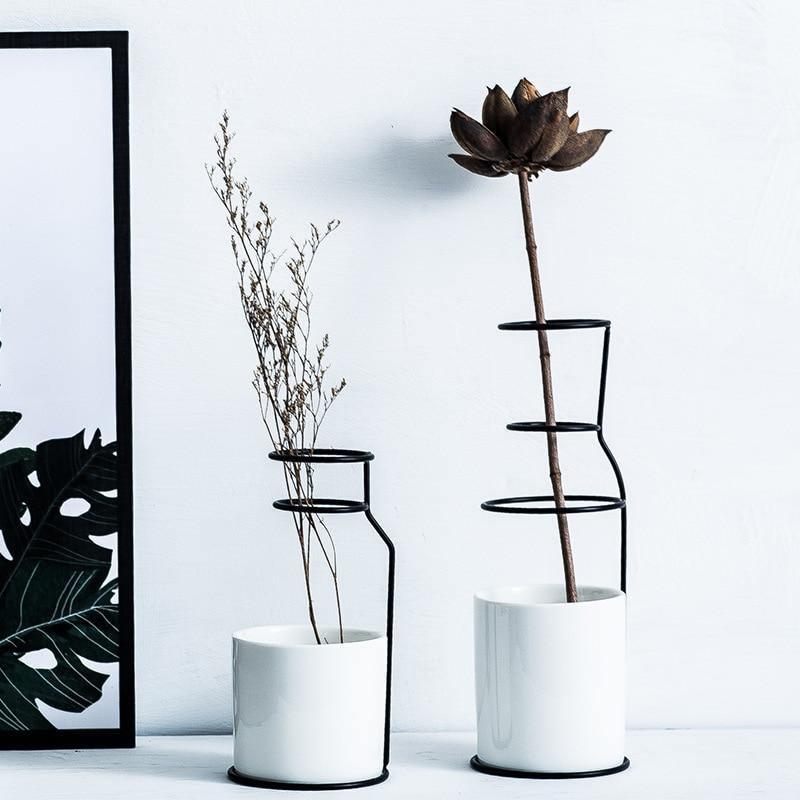 Seraphina Design Blumenvase | Handgefertigt | Modernes Design | Dekoration für Zuhause