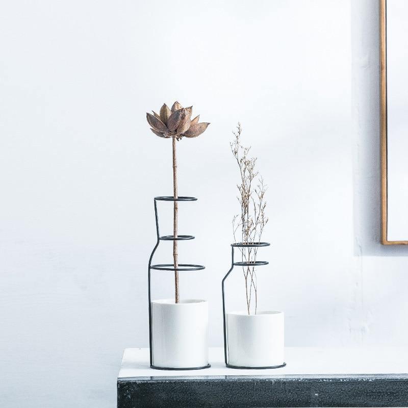 Seraphina Design Blumenvase | Handgefertigt | Modernes Design | Dekoration für Zuhause