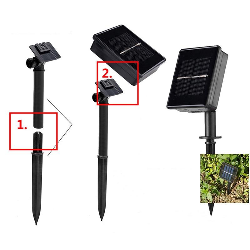 LumiDew Solar Tropfen Lichterkette | Solarbetriebene LED-Lichterkette für Garten & Terrasse | Warmweiß, Weiß & Multicolor